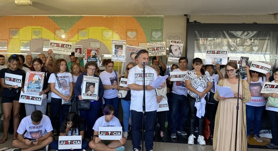 Tragedia de Once: Familiares pidieron un resarcimiento para las víctimas