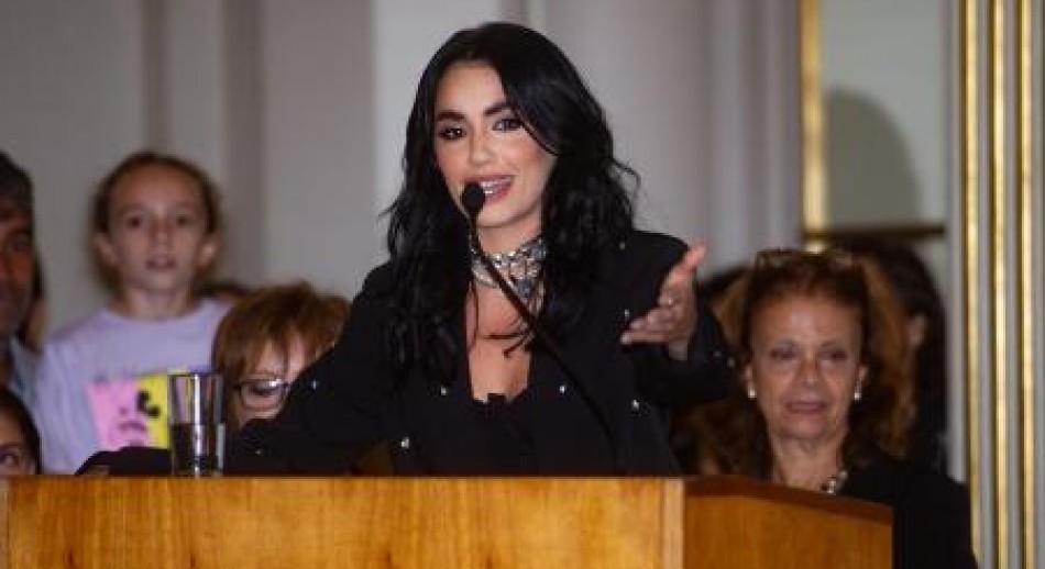Tras brillar en Vélez, Lali fue declarada Personalidad de la Cultura porteña