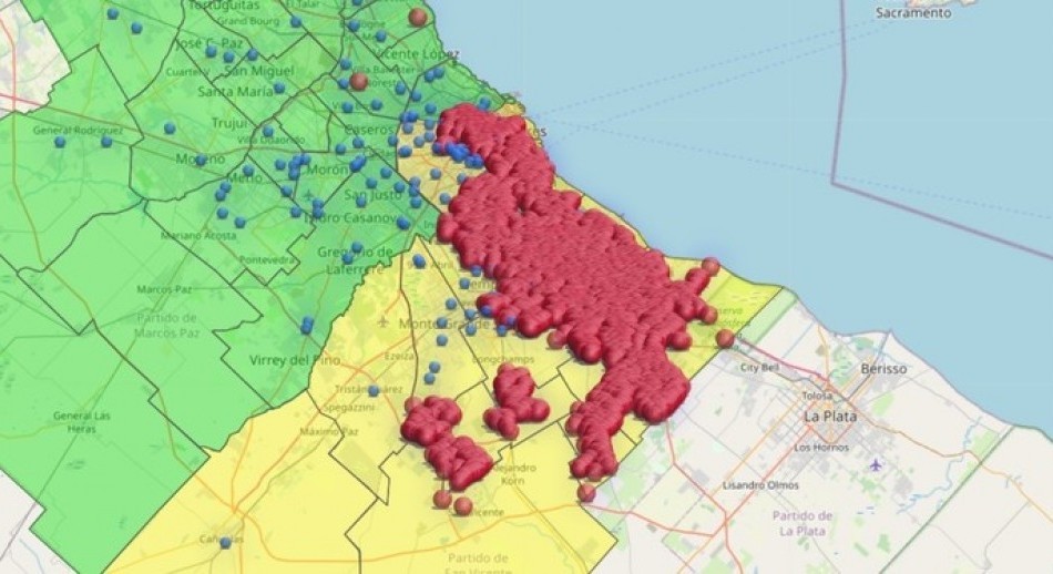 Apagón masivo en la previa de Fin de Año: hubo casi un millón de usuarios sin luz