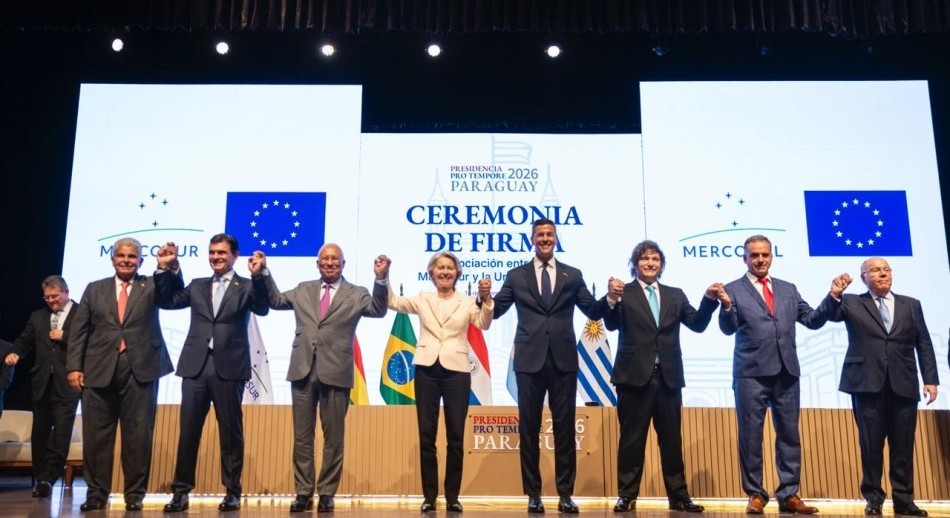  El Mercosur y la Unión Europea firman el acuerdo de libre comercio
