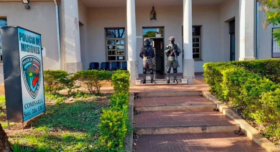 Allanaron una comisaría de Posadas e investigan si desde allí funcionaba una red narco